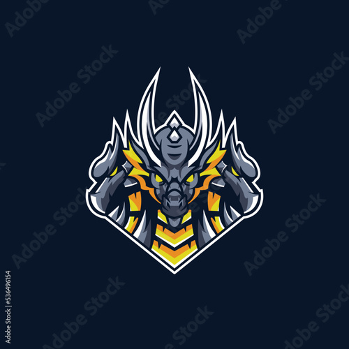 three-headed dragon mascot logo design with a modern illustration concept for printing badges, emblems, and T-shirts. dragon head illustration.
