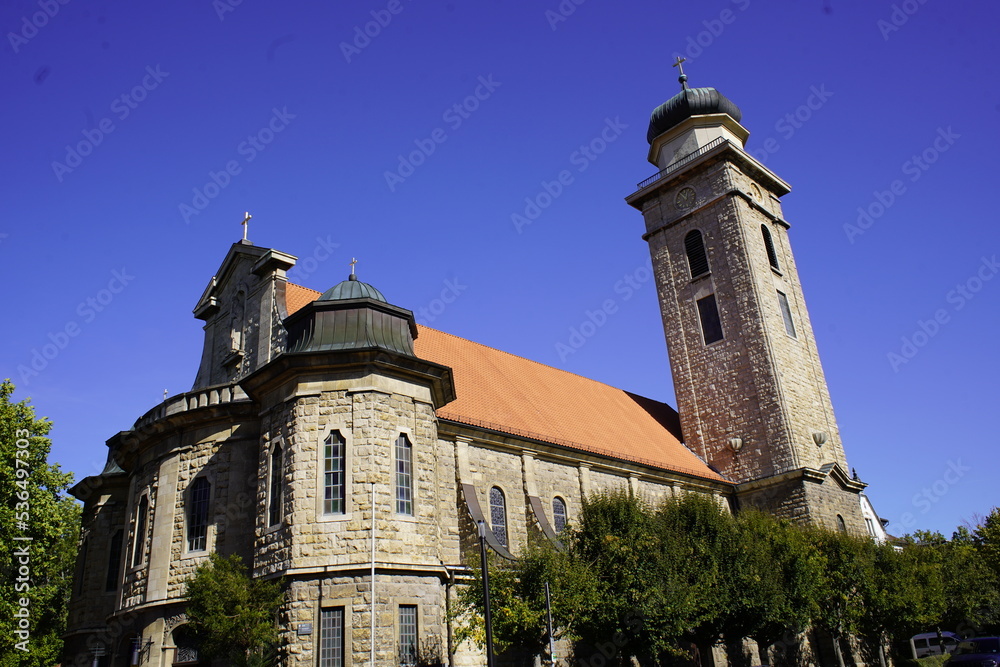 St. Paulus is a neo-baroque catholic parish church in Göttingen. Their parish of the same name belongs to the Deanery of Göttingen of the Diocese of Hildesheim in Lower Saxony. Germany
