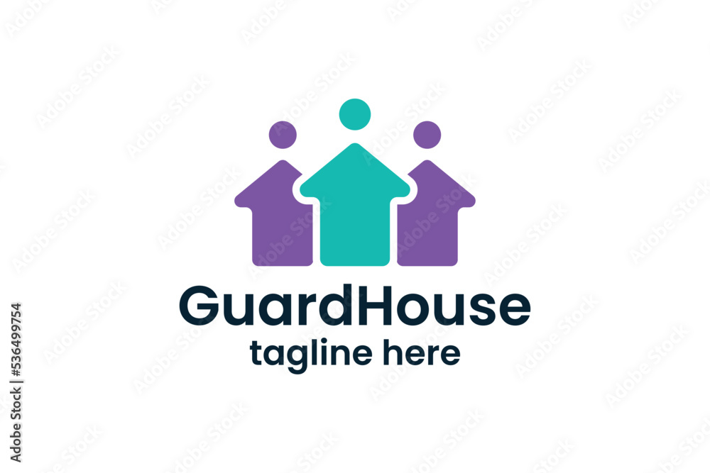 Guard house logo design inspiration