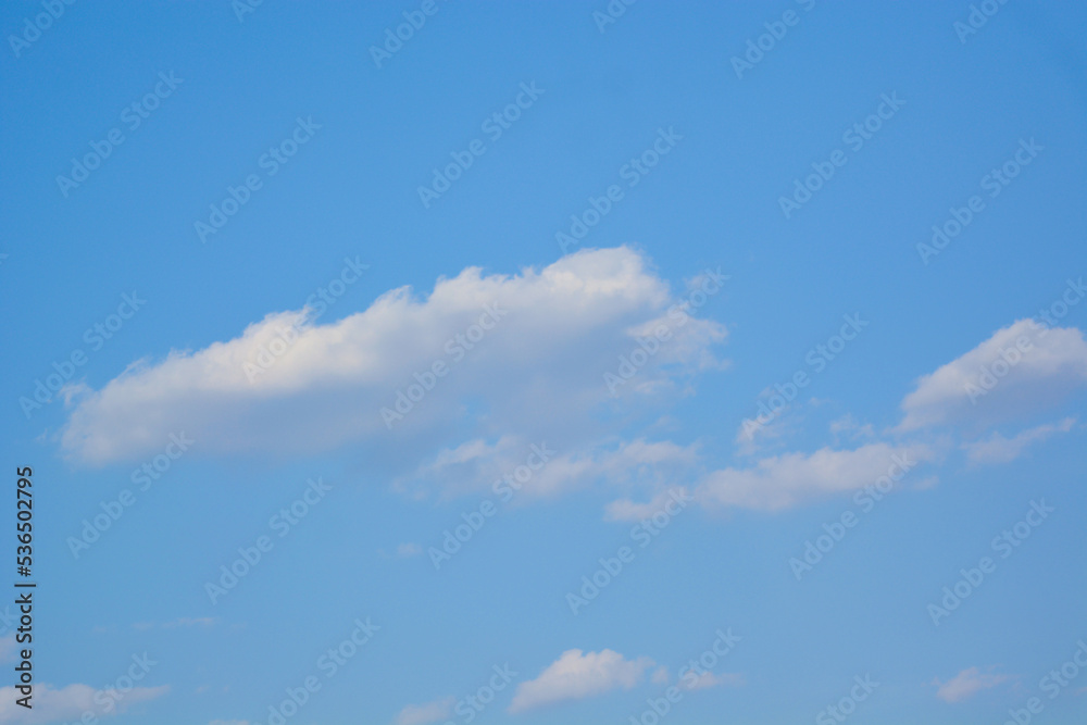 blue sky for background clear sky with clouds