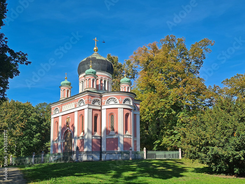 Alexander-Newski-Gedächtniskirche auf dem Kapellenberg in Potsdam