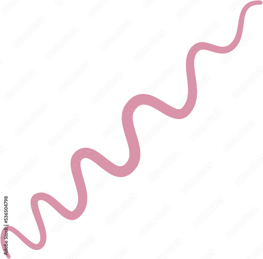 Pink Abstract Squiggle Pink Abstract Squiggle