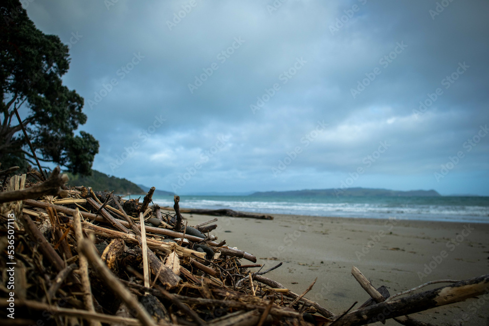 Across the Beach