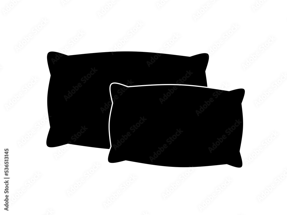 pillow icon vector with trendy design pillow icon vector with trendy design