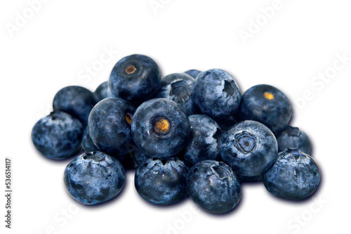 blueberry vitamin healthy food on clear background png file