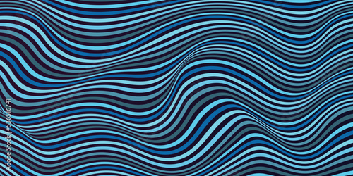 colorful line wave abstract background 