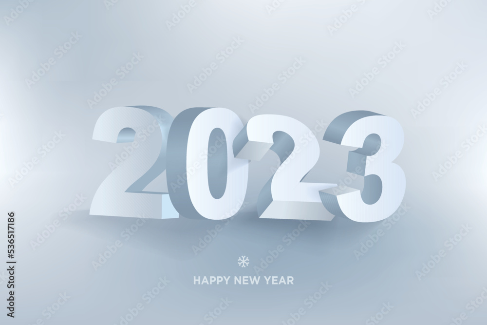 2023 New Year greeting card. Vector illustration concept for background, greeting card, party invitation card, website banner, social media banner, marketing material. 2023 New Year greeting card. Vector illustration concept for background, greeting card, party invitation card, website banner, social media banner, marketing material.