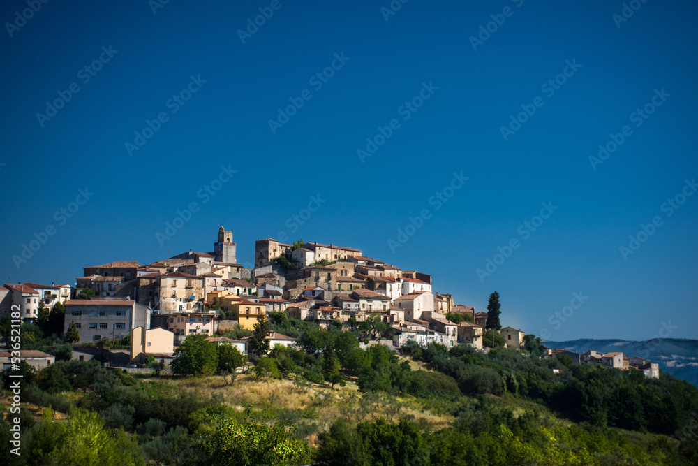 Basilicata - San Martino D'Agri collina, montagna, borgo, natura, verde, 