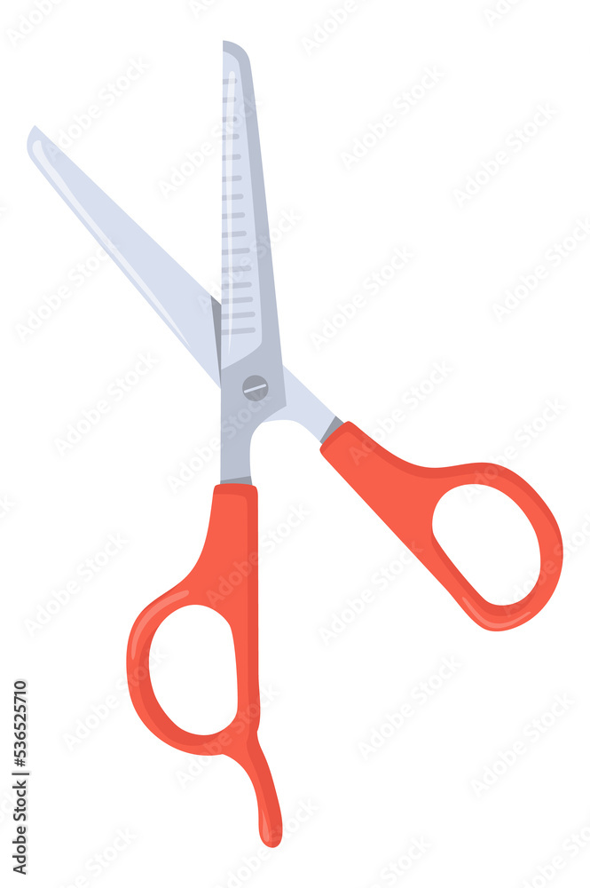 Hair scissors icon. Professional hairdresser tool. Beauty salon symbol Hair scissors icon. Professional hairdresser tool. Beauty salon symbol