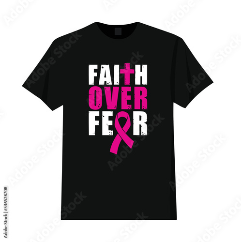 Faith Over Fear TShirt Design