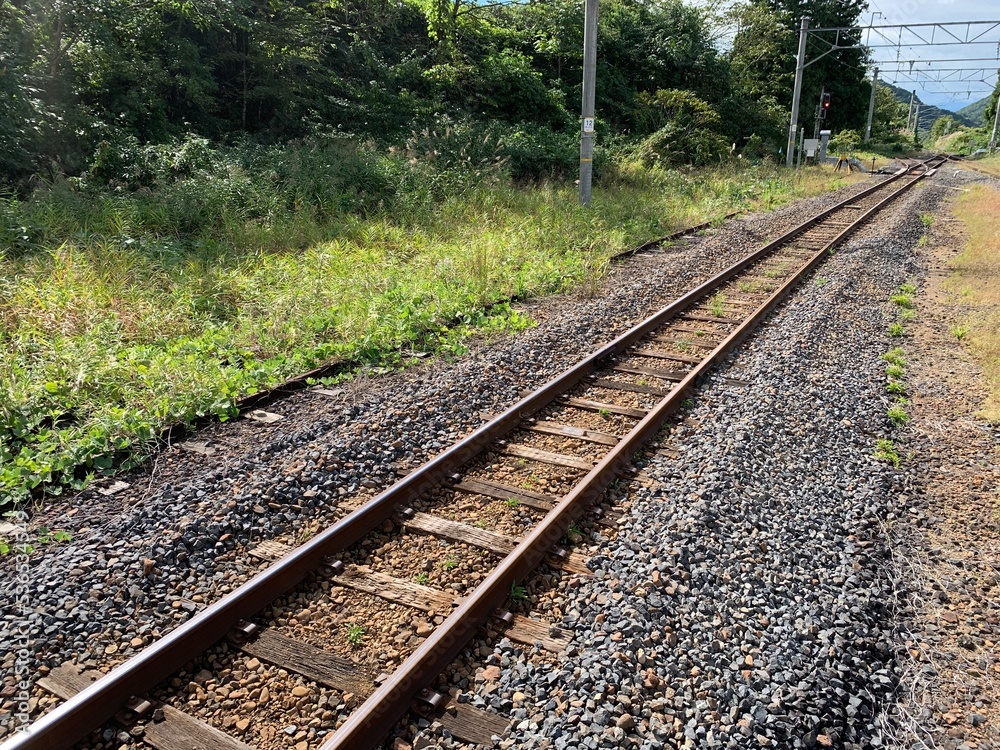 山寺駅からの景色