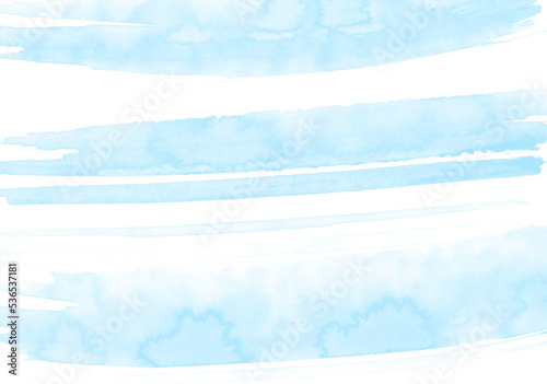 zima tło watercolor farby malować przezroczysty plama chmura rozbłysk akwarela ręczne papier obraz #536537181