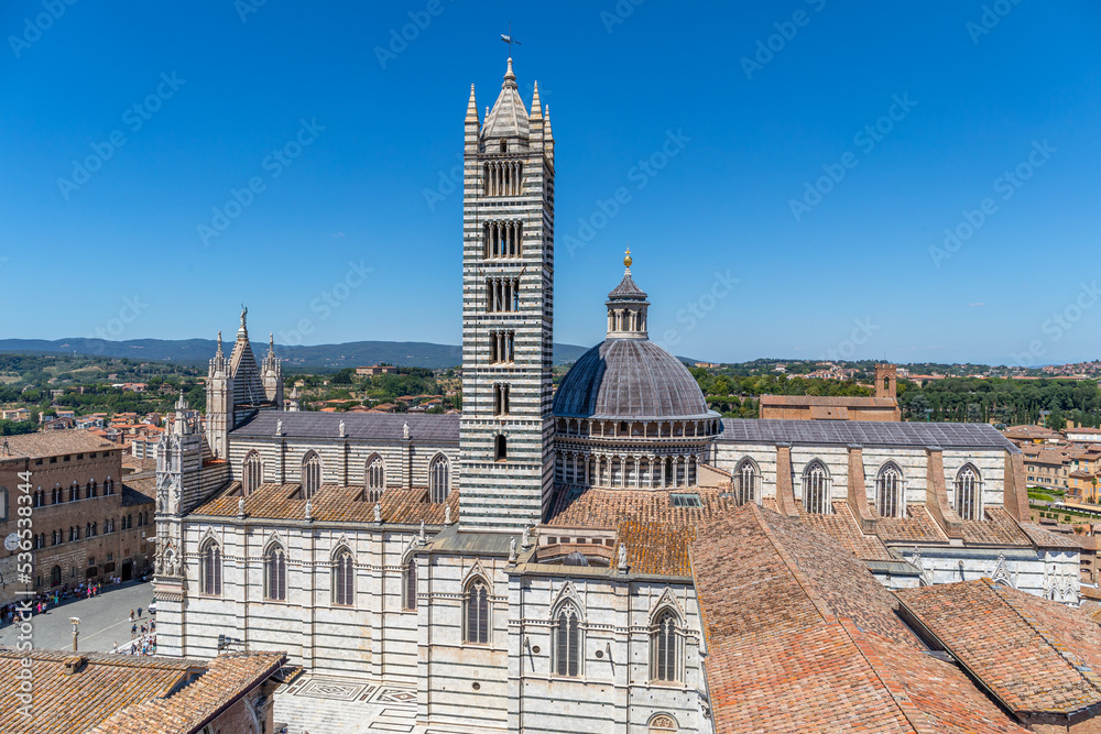 Duomo di Santa Maria Assunta, à Sienne, Italie Stock Photo | Adobe Stock