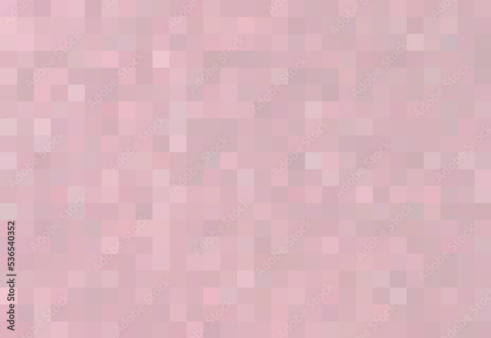 Fototapeta premium Abstract red pink rose light background with squares, mosaic, geometric pattern.
