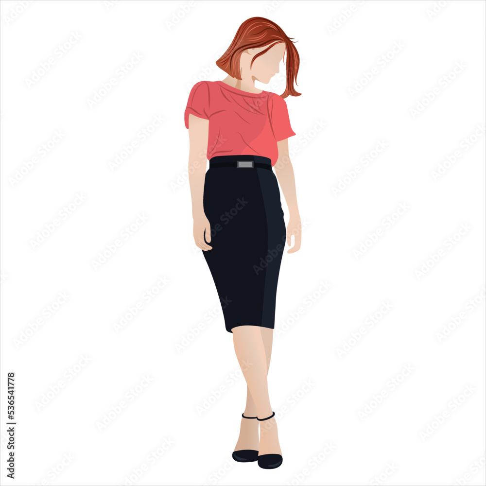 Fototapeta premium Fashion model posing