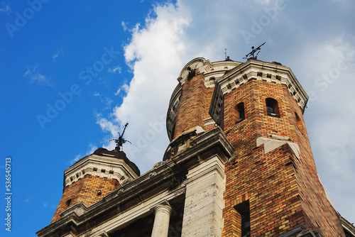 Millennium Tower on Gardos hill in Zemun, Belgrade 