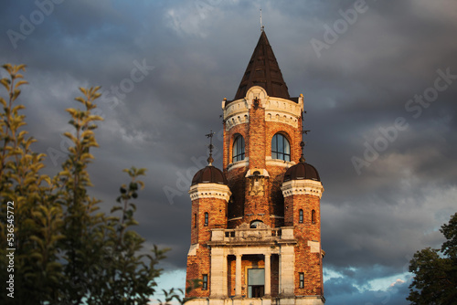 Millennium Tower on Gardos hill in Zemun, Belgrade  photo