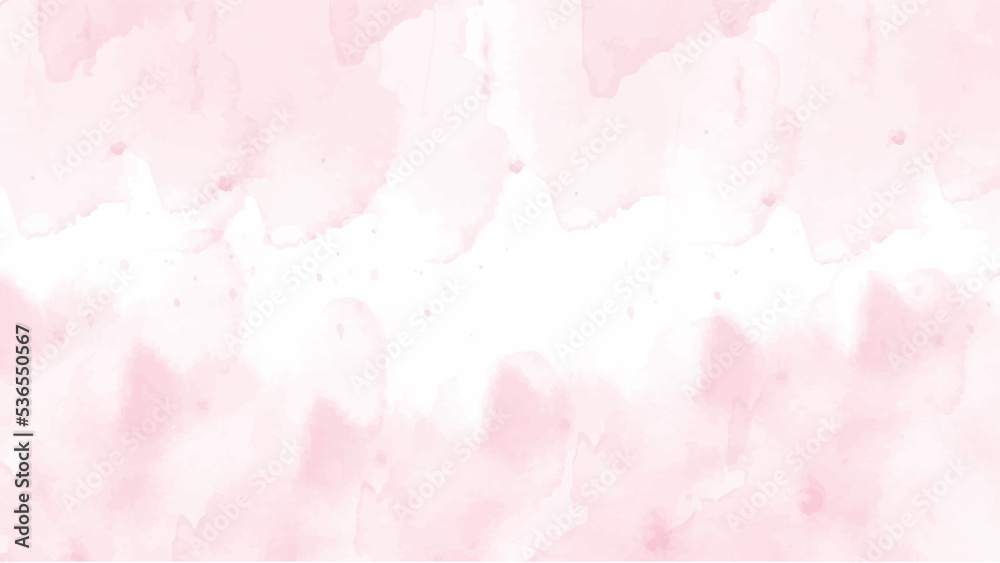 Pink watercolor background for textures backgrounds and web banners design