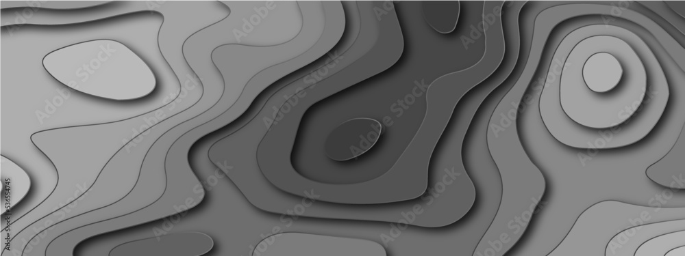 Abstract modern colorful black and gray paper cut shapes background. Vector illustration. You can use template, banner, poster, flyer, brochure, book cover, booklet design. Abstract modern colorful black and gray paper cut shapes background. Vector illustration. You can use template, banner, poster, flyer, brochure, book cover, booklet design.