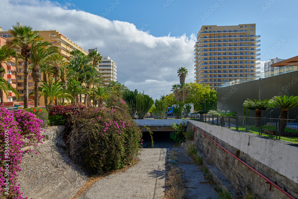 Fragment of cities, storm canal - Puerto de la Cruz, Tenerife, Canary Islands
Fragment of cities, storm canal - Puerto de la Cruz, Tenerife, Canary Islands