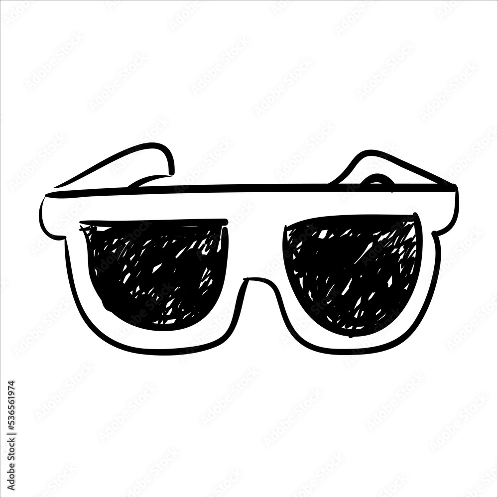 art illustration hand draw vector symbol icon of set of sunglasses art illustration hand draw vector symbol icon of set of sunglasses