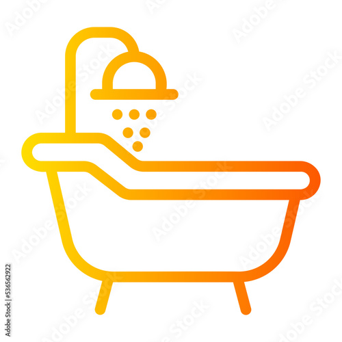 bathub gradient icon