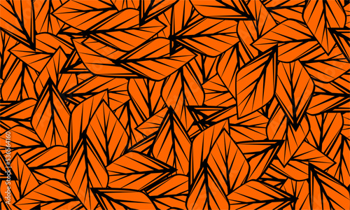 Beautiful autumn Backgrounds with leaves for your design, poster, book cover and elses. Vector illustration template.