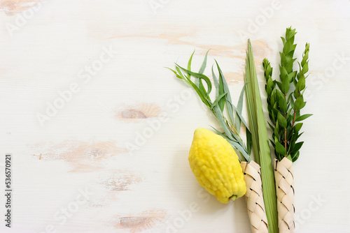 Obraz na płótnie Jewish festival of Sukkot