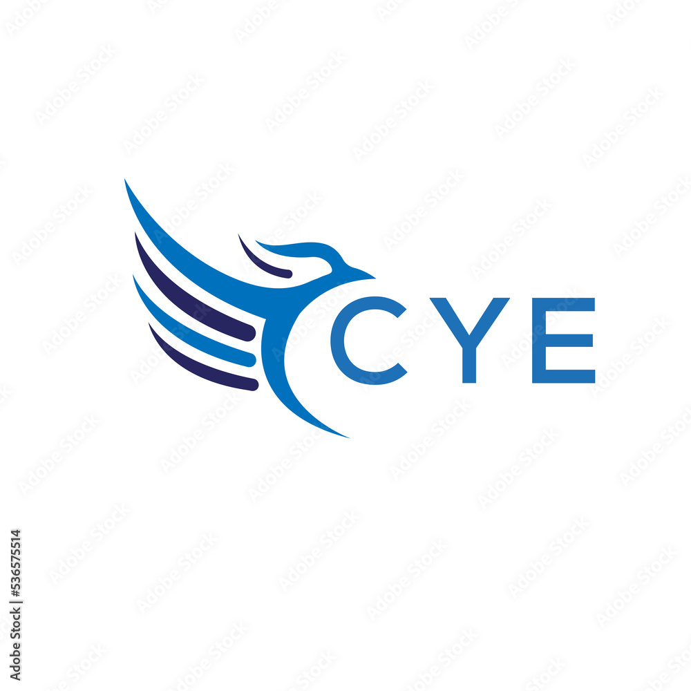 CYE letter logo. CYE letter logo icon design for business and company. CYE letter initial vector logo design.
