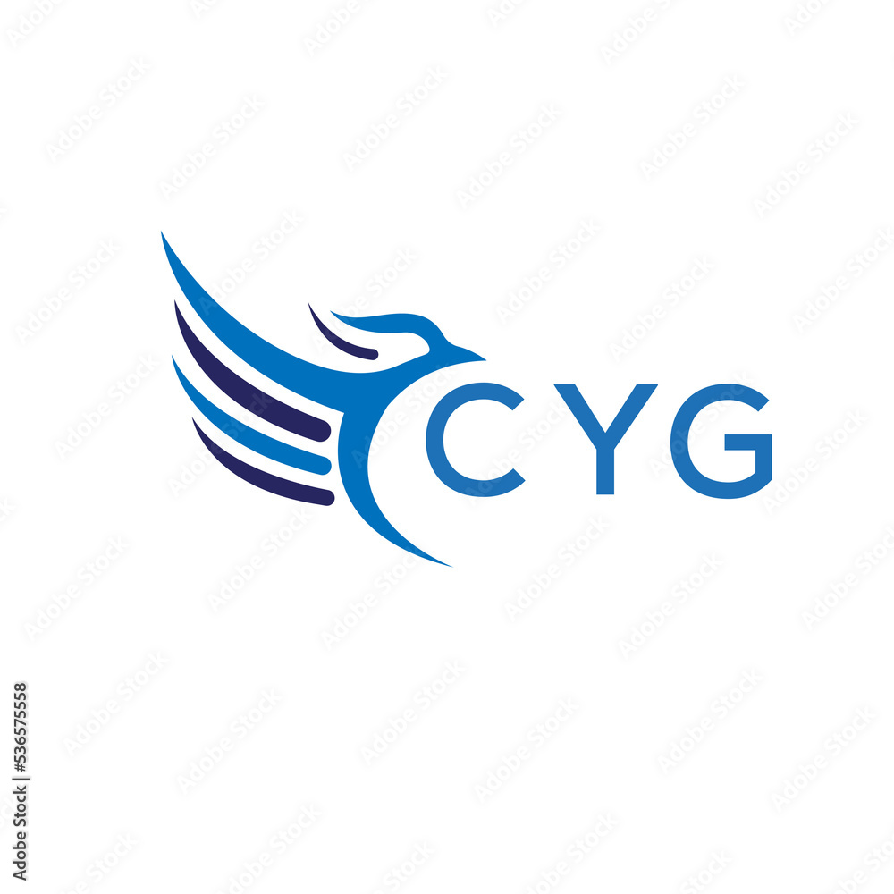 CYG letter logo. CYG letter logo icon design for business and company. CYG letter initial vector logo design.
