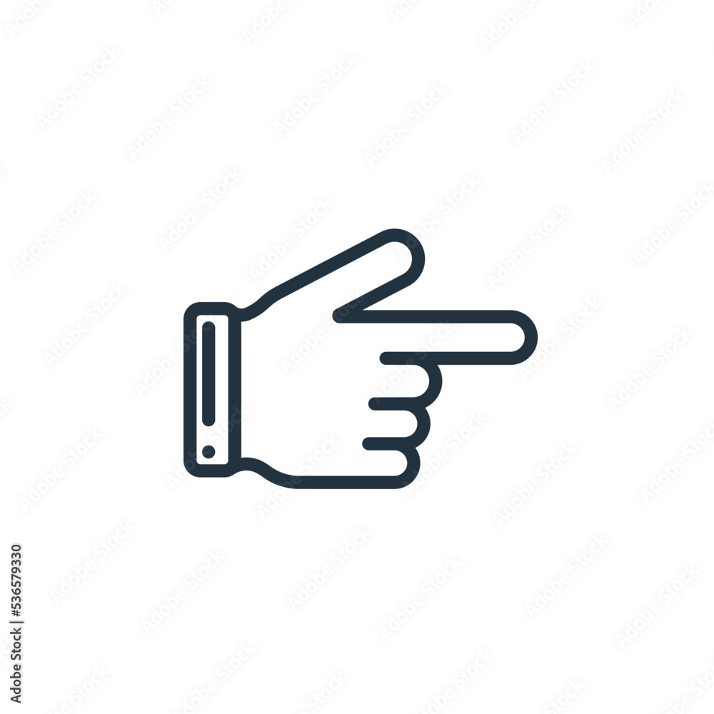 Hand icon isolated on a white background. Hand symbol for web and mobile apps. Hand icon isolated on a white background. Hand symbol for web and mobile apps.