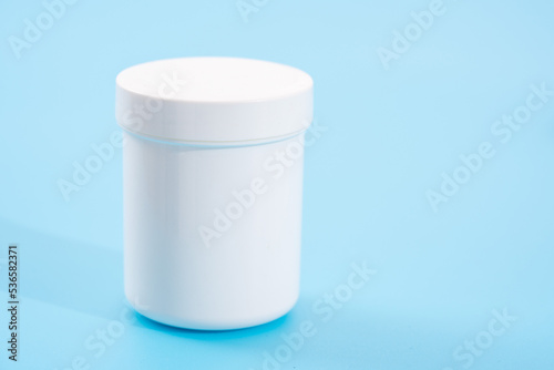 Plastic container for storing chemicals and food additives