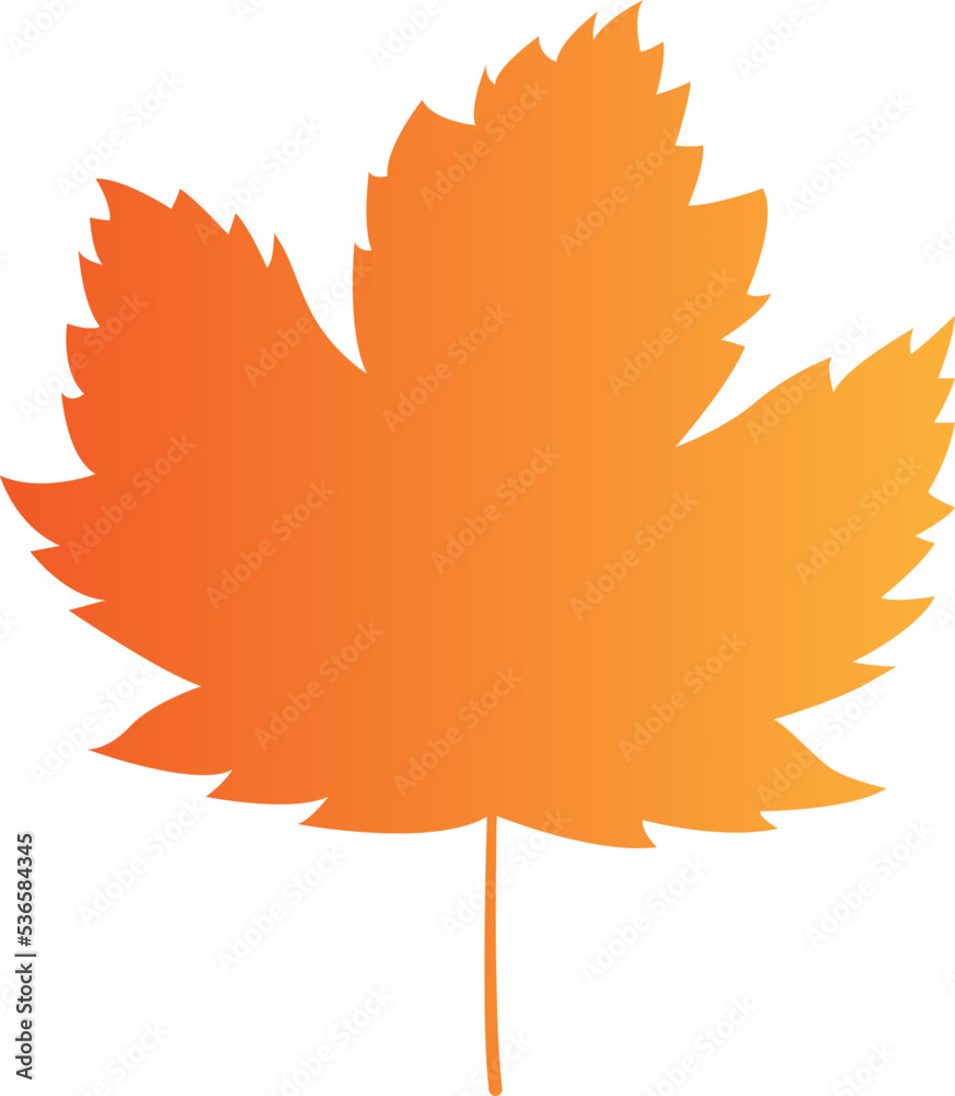 Maple Leaf Silhouettes Gradient Decoration Maple Leaf Silhouettes Gradient Decoration