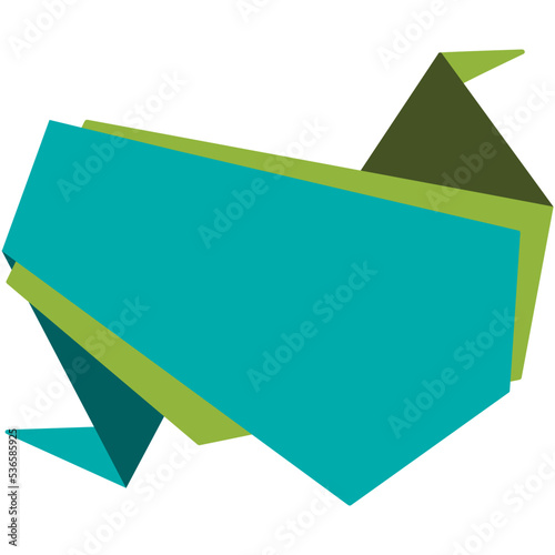 Blue Green Ribbon Banner Shapes Free Download Blue Green Ribbon Banner Shapes - GFXLoad