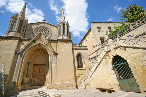 église de Sommières Gard Occitanie France photo