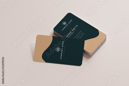 Vertical Business card