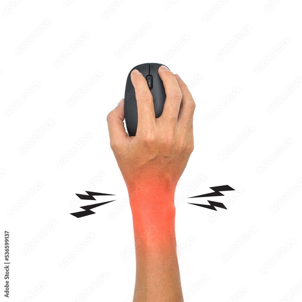 Hand Sweating Using Mouse Mouse hand syndrome in Asian man. Pain at the base of hand or wrist due ...