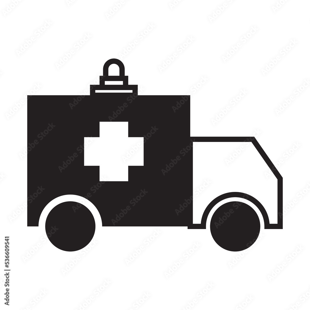 ambulance icon vector design template ambulance icon vector design template