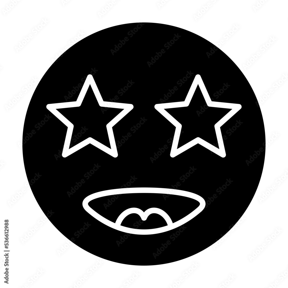 Star Glyph Icon Star Glyph Icon