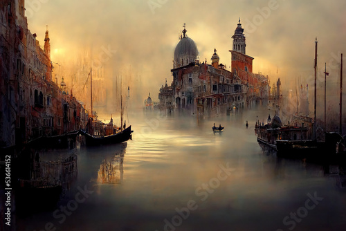 Venise en peinture photo