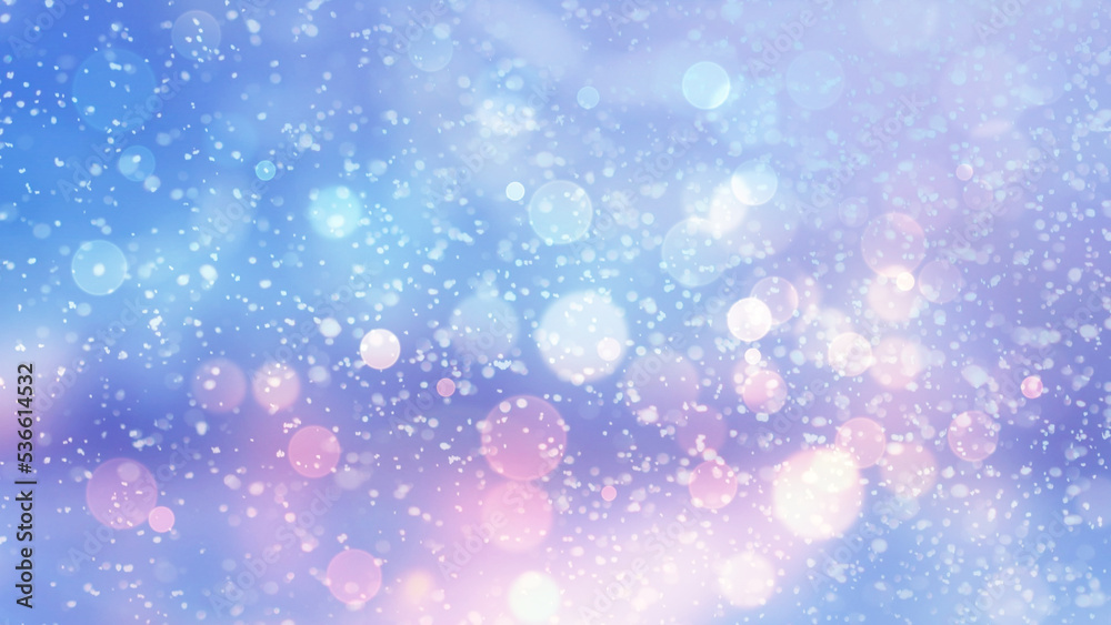 Cold winter Christmas and New Year background. Winter Bokeh Background Cold winter Christmas and New Year background. Winter Bokeh Background