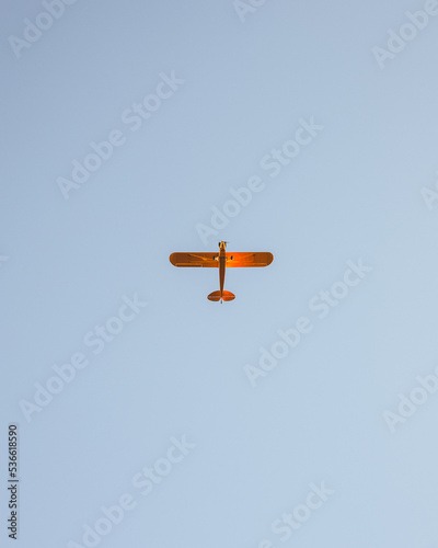 airplane in the sky