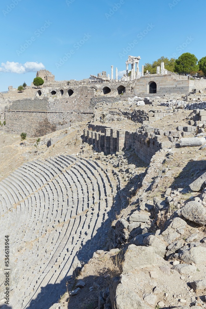 The Theater of Pergamon, the Steepest of the Ancient World