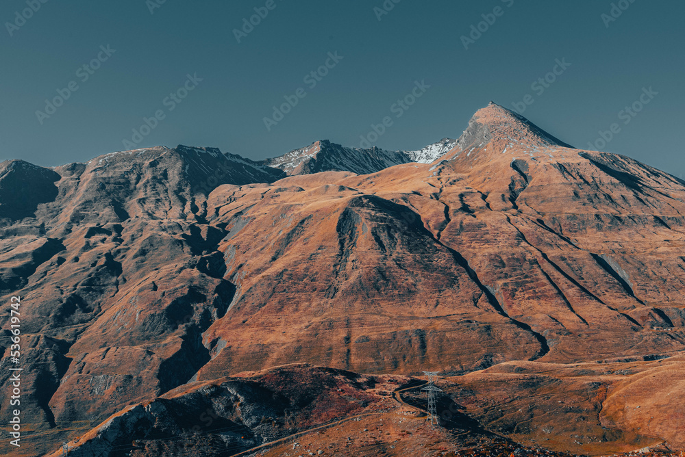 landscape with snow landscape with snow