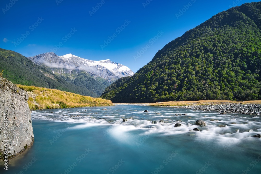 Matukituki River Valley, Aspiring National Park, New Zealand