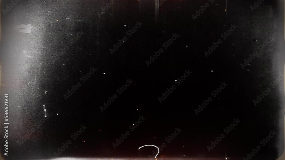 Video Background 2636: Abstract film damage flickers (Loop).