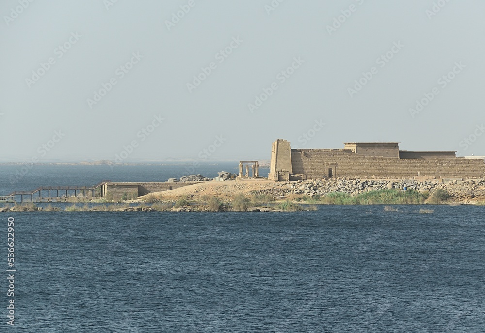  Aswan Wielka Tama Asuańska - Asuan -  Egipt -  Jezioro Nasera i okolice