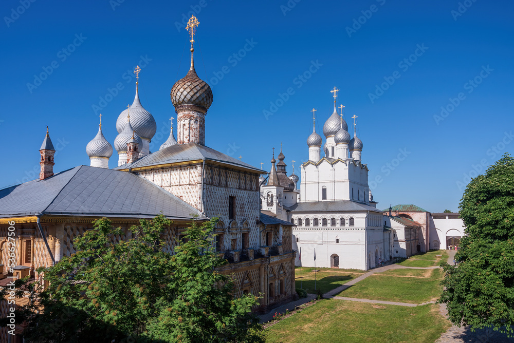Church of the Resurrection of Christ in the Rostov Kremlin, Russia.