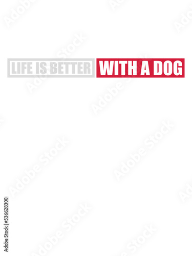 better with a dog 