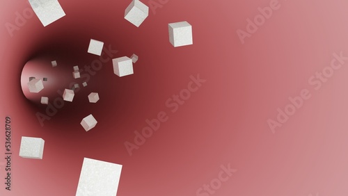 sugar flowing in veins